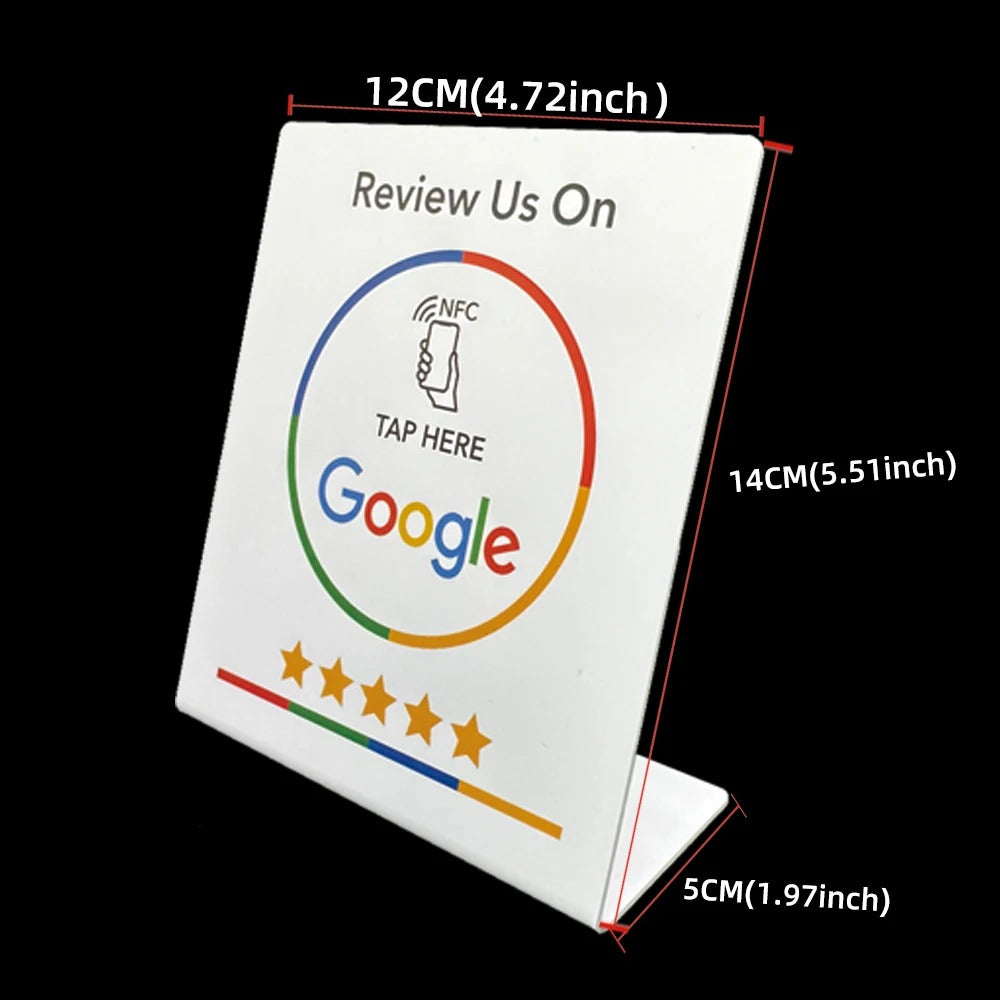 מעמד גדול Google Reviews בעיצוב אישי.