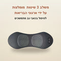 CervoBack - משלב 3 שיטות לטיפול בכאבי גב מתמשכים